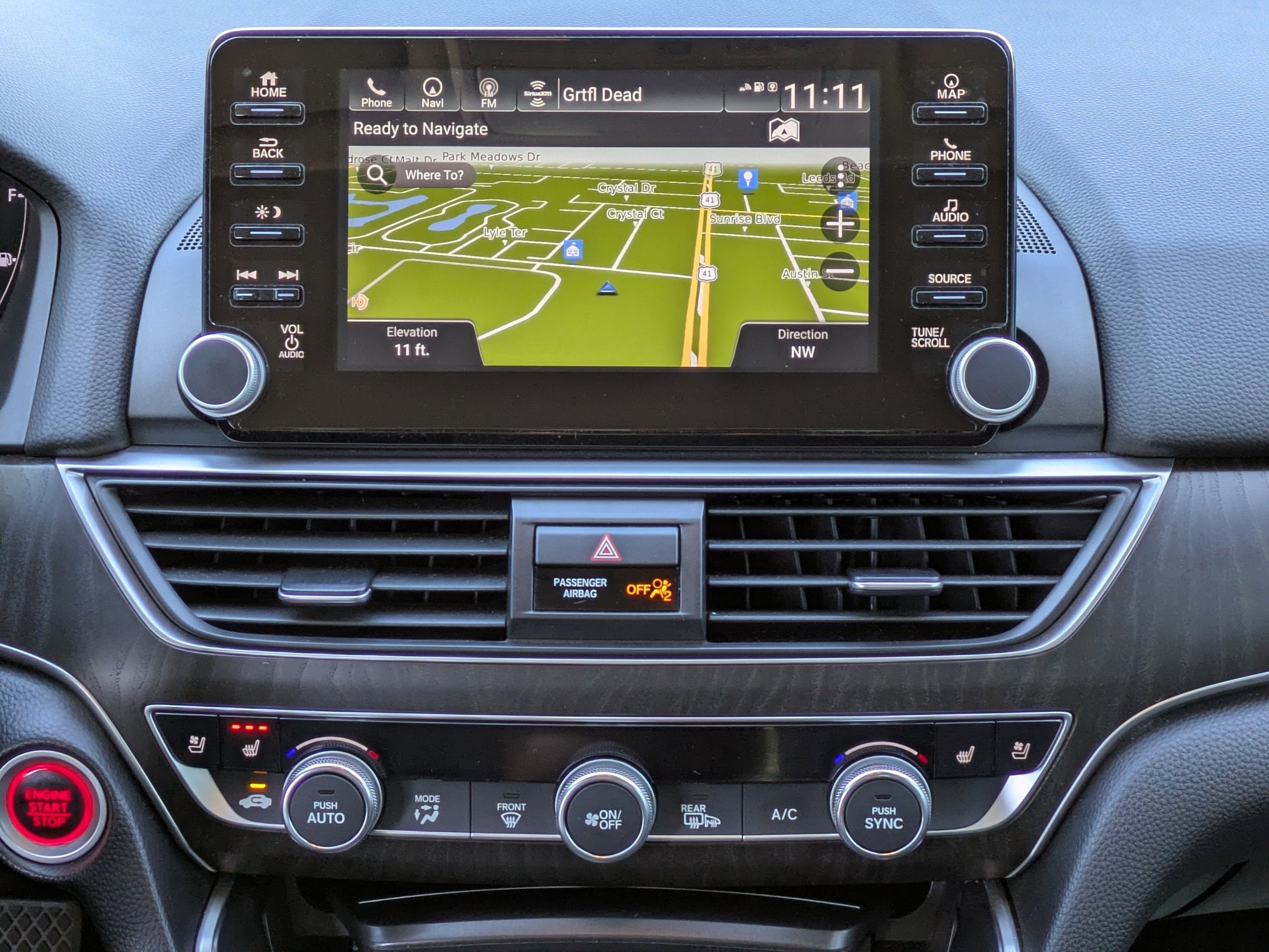 2019 Honda Accord Sedan Touring 2.0T