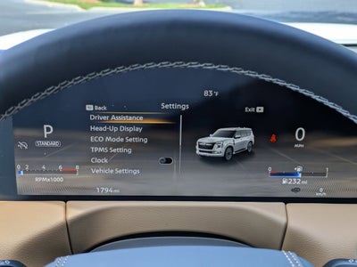 2025 Nissan Armada Platinum Reserve