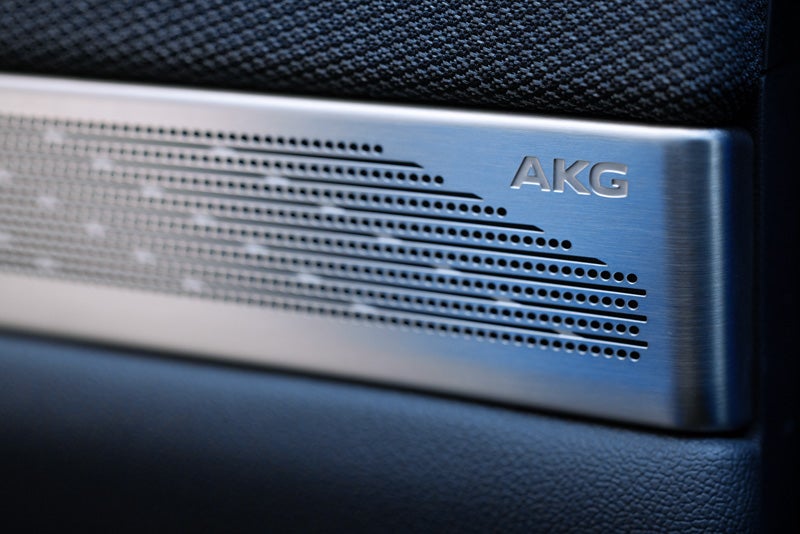Close-up View of the AKG Studio Audio Speaker | Val Ward Cadillac in Fort Myers FL