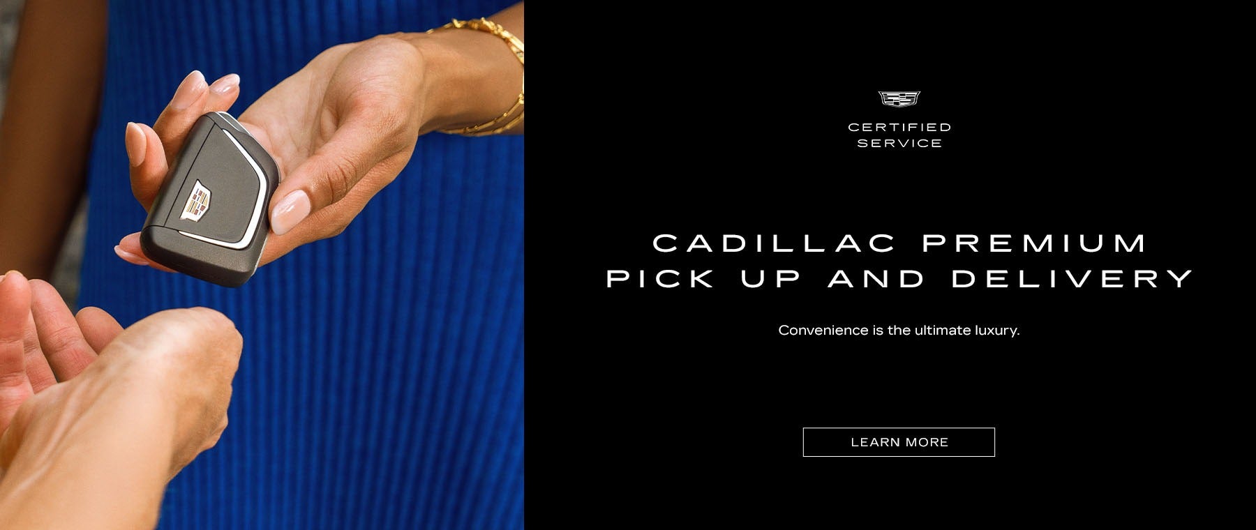 Cadillac Premium Pick Up and Delivery