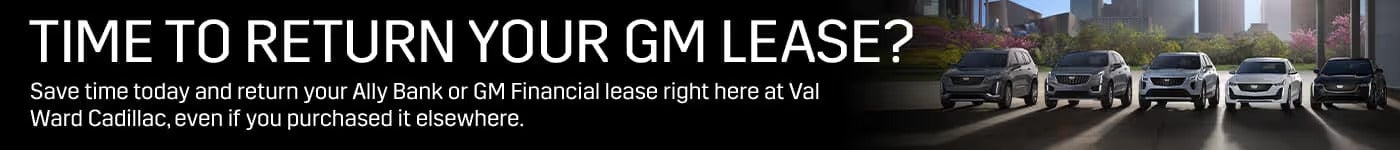 time to return your gm lease banner